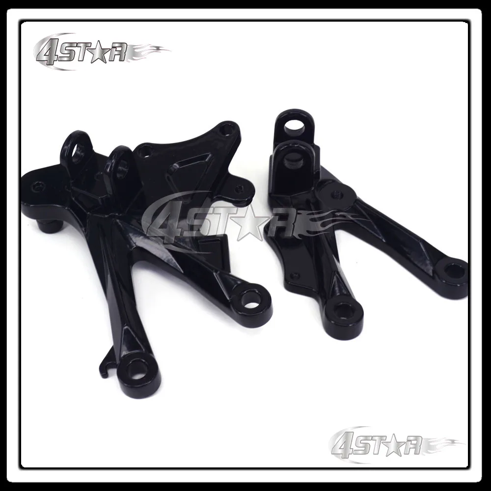 Передние Подножки для мотоцикла подножки педали и кронштейны штатива Kawasaki ZX10R 2006