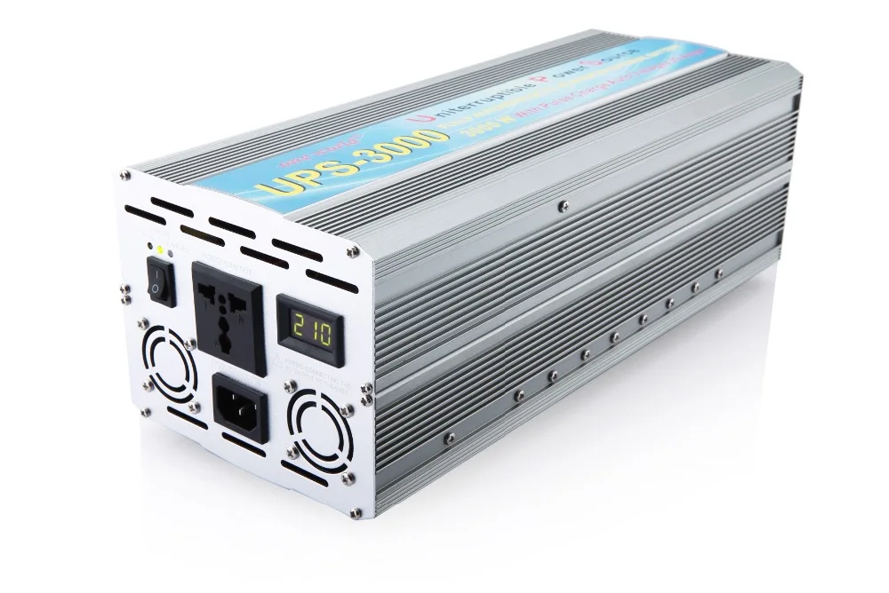 Неэлектрифицированный Инвертор солнечной энергии с синусоидальной волной 3 кВт