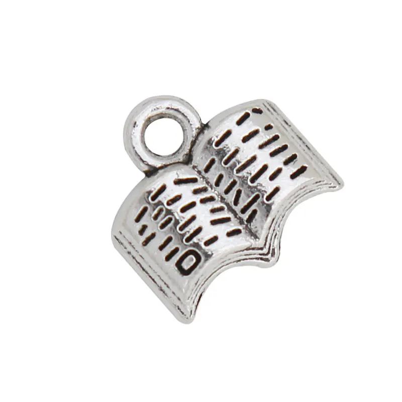 Модные Винтажные подвески для книг RAINXTAR из сплава на тему школьного обучения