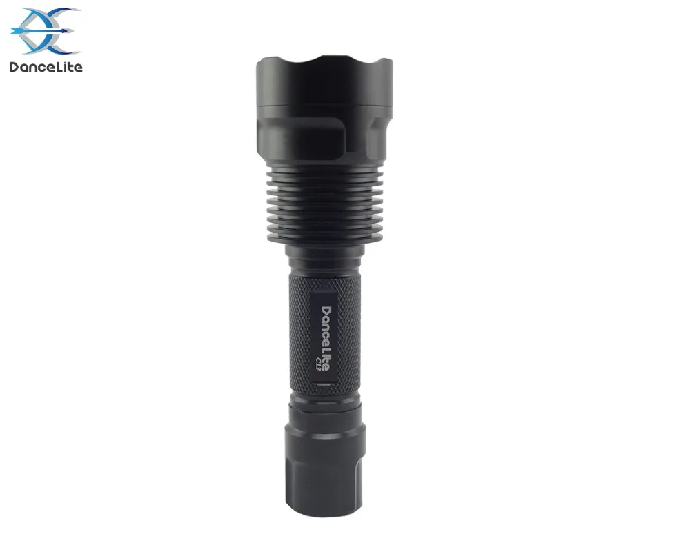 Высокая мощность ~ DanceLite C12 XP L V5 Whit Light 1 MODE SMO светодиодный фонарик фонарь (пульт