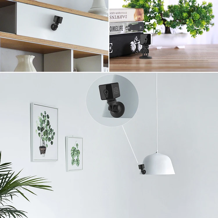 Мини камера Camsoy S1 H.264 WiFi Cookycam 1080P HD IP P2P ночное видение Обнаружение движения