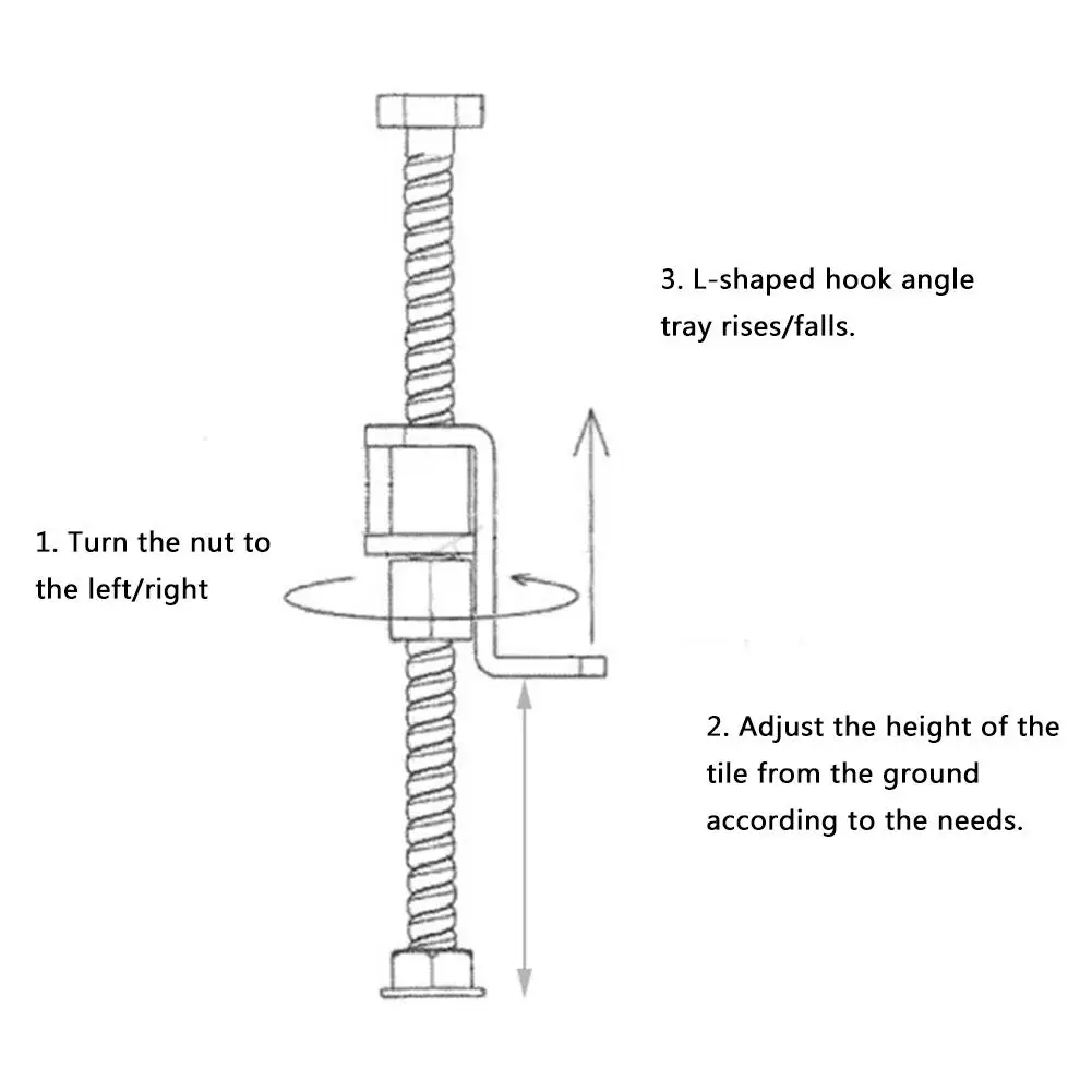 10 шт./упак. плитка инструмент уравнитель регулируемые по высоте локатор мелкая