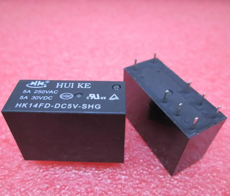 Новое реле HK14FD-DC5V-SHG HK14FDDC5VSHG HK14FD DC5V 5VDC 5В HUIKE DIP8
