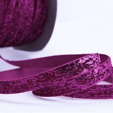 4 rose red 5yards 3/"(10 мм) блестящая бархатная лента для украшения свадебной вечеринки лента ручной работы подарочная упаковка бантик для волос DIY Рождественская лента 5 ярдов - Цвет: 4 rose red 5yards
