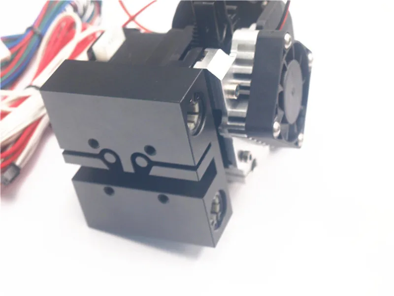 Полностью металлический аэроэкструдер Prusa I3 MK2 X axis Titan + полный комплект каретки 1
