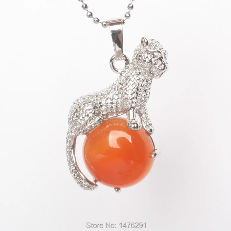 2018 New Arrival Natural Aventurine Stone Copper Animal Leopard Pendants Charm Jewelry 1PCS | Украшения и аксессуары