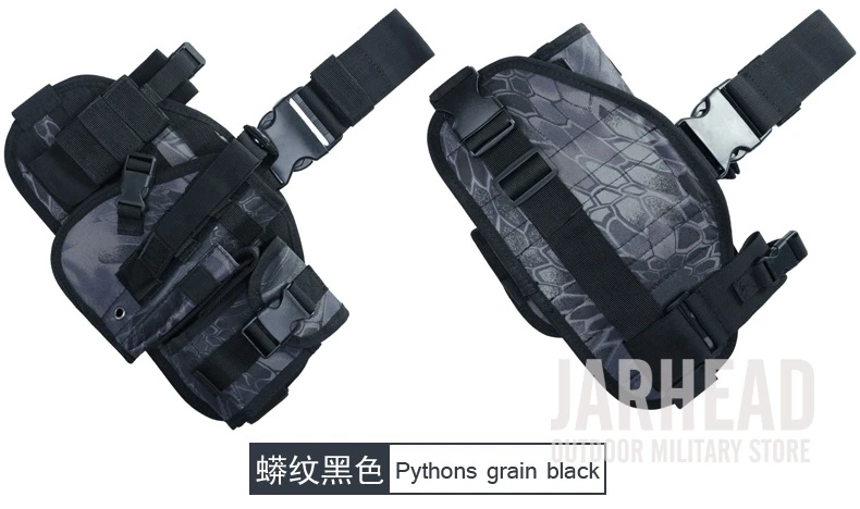 Hand Gun Holster Tactical Holster Combination Drop Leg Pistol Gun Holster for GL 17 M9 1911 M9A1 SP2022 P228 P229 P226 PPK USP