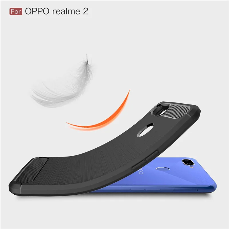Realme Case Oppo 2 Cover Shockpfoor Armor Rubber Phone For OPPO Silicone Shell Fundas |