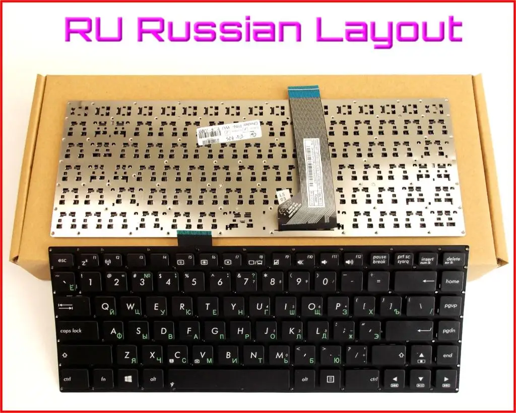 Клавиатура для ASUS VivoBook F402C русская версия X402 S400CB X402C X402CA S451 S451E S451L S451LB ноутбук без