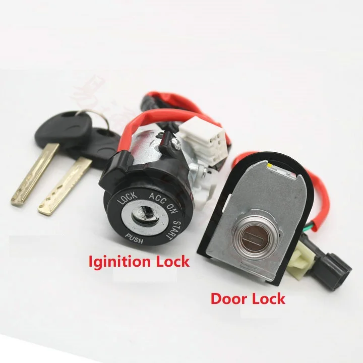 Полный Автомобильный Замок для KIA Sportage, центральный замок Sportage, замок с сердечником, передняя и левая двери, бесплатная доставка