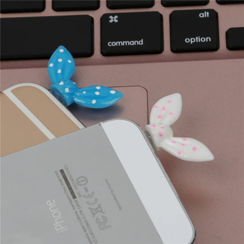 Заячьи ушки 3 5 мм разъем для наушников Пылезащитная заглушка милый разноцветный