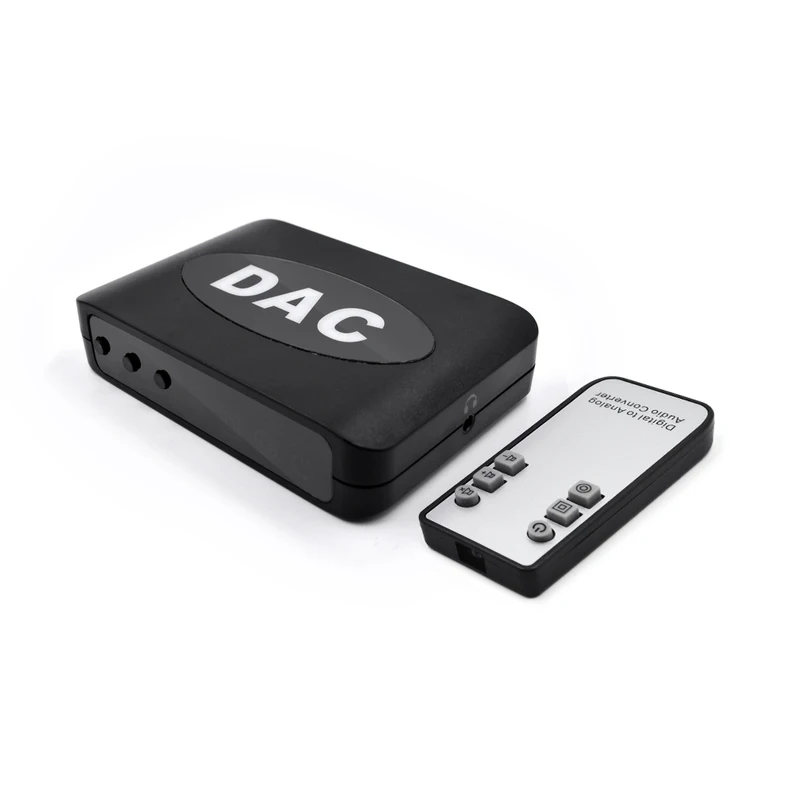 Digital To Analog Audio Converter Adapter Optical Coaxial Rca Toslink Signal Home Theater Fo |