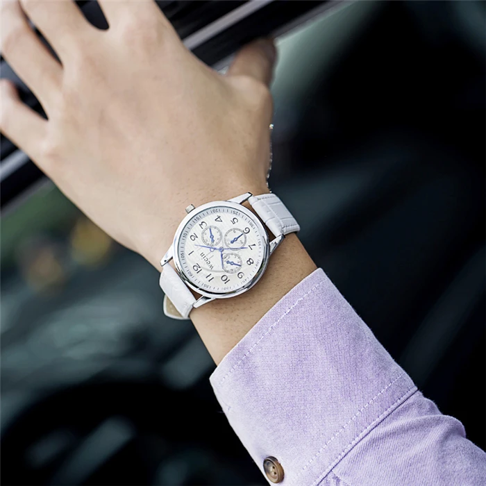 Мужские женские унисекс роскошные брендовые кварцевые часы модные ремни из