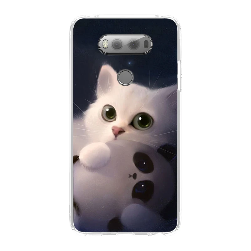 ciciber for LG G7 G6 G5 G4 V40 V35 V30 V20 Phone Case Soft TPU K11 K10 K9 K8 K4 2018 2017 X Power 3 2 Q Stylus 6 7 Cat |