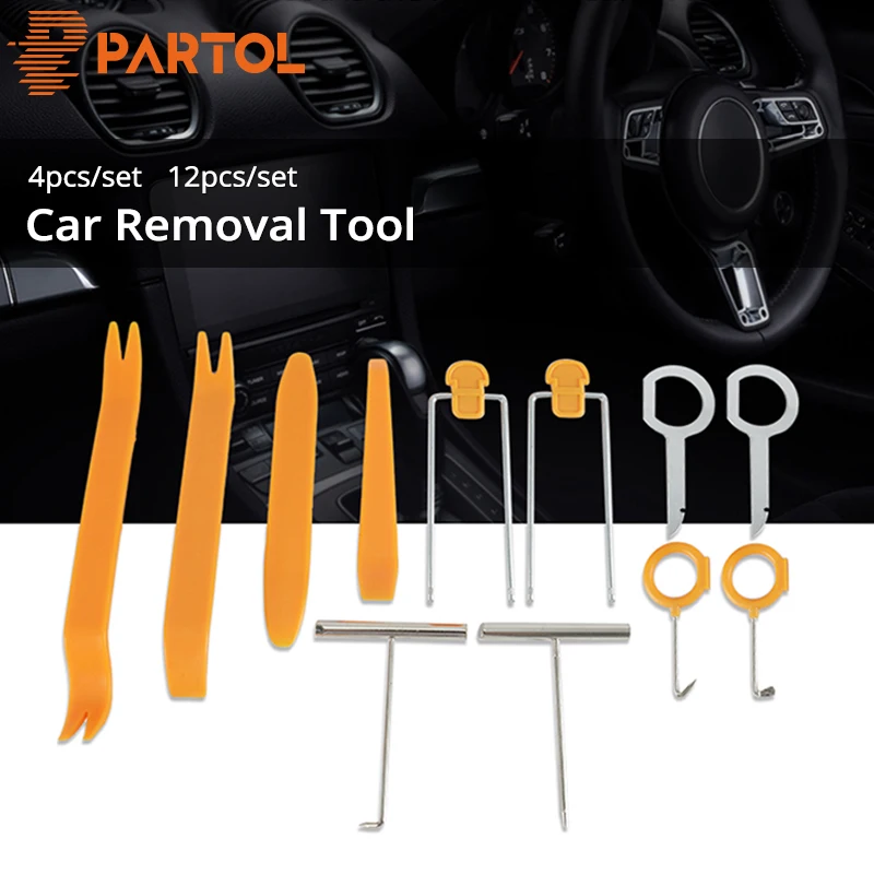 Partol автомобильный аудио звукоизолированный зажим для удаления двери набор