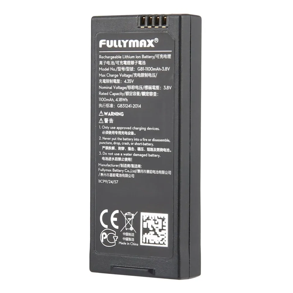 1100mAh 3 8 V батарея интеллектуальная летная БПЛА аксессуары для DJI TELLO (не включает