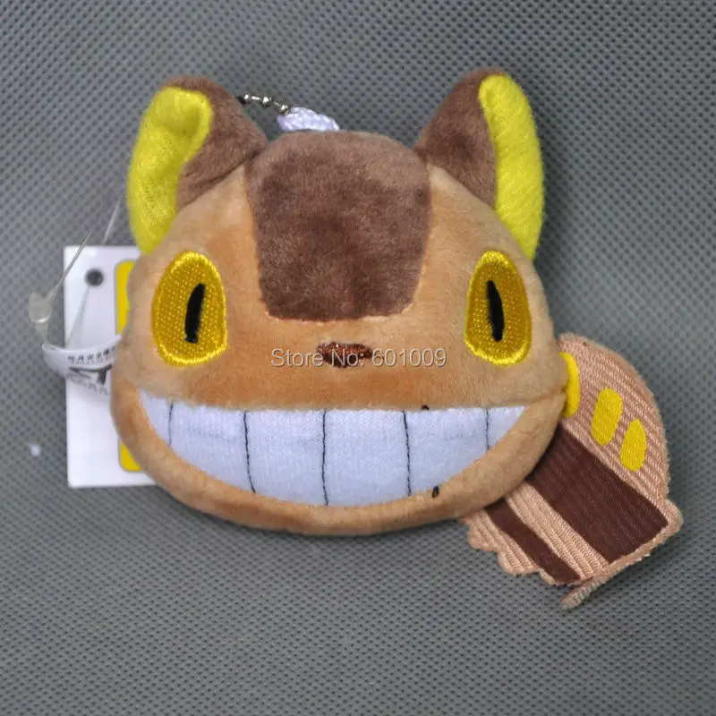 NEW TOTORO Cat Bus Car Stuffed TOY Plush Phone Strap Pendant Key Chain 3" PCXB | Игрушки и хобби