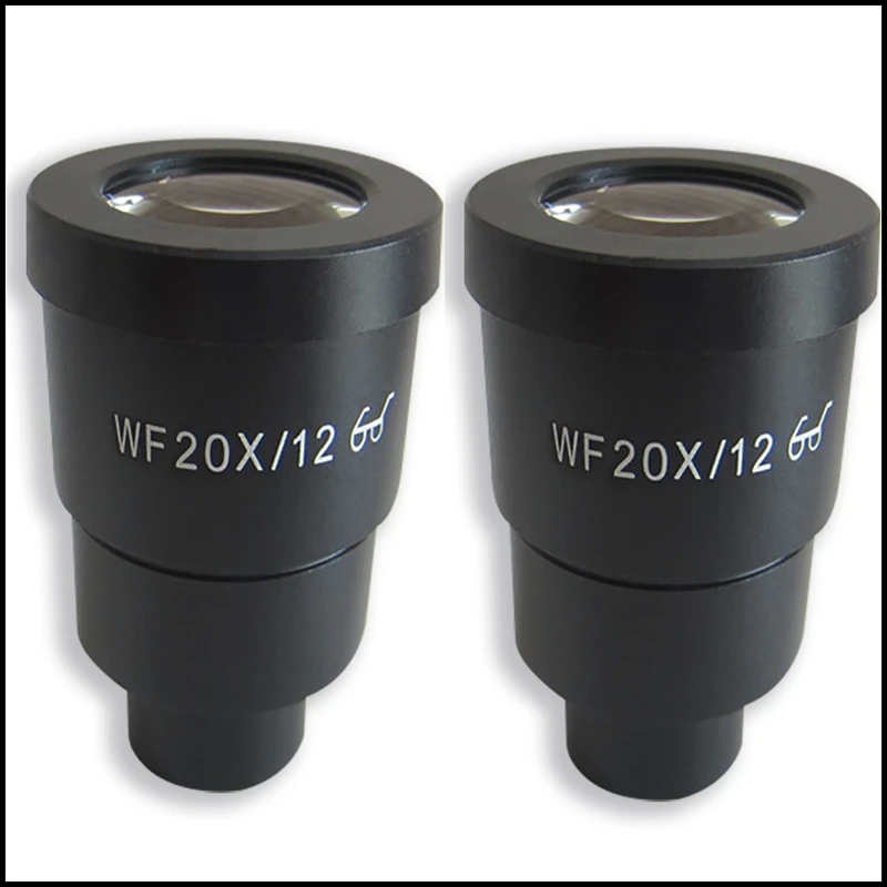 1 ШТ. WF20X/12 Высокая Глаз точка Широкое Поле Окуляра для Стерео Микроскоп
