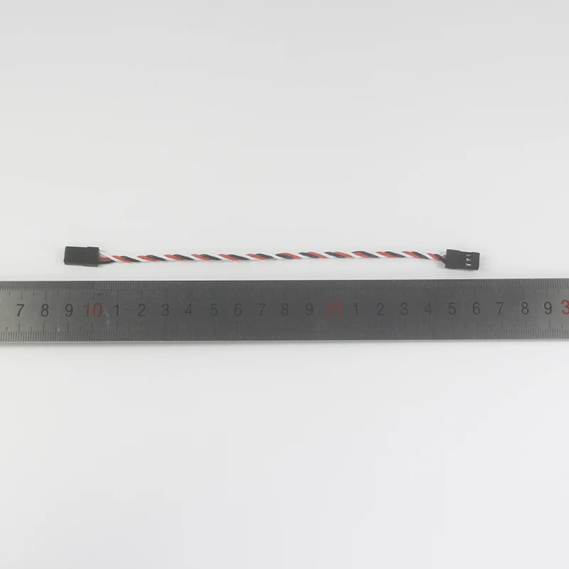 OliYin 20 шт. 15 см 150 мм 26AWG 30 ядер Futaba JR Штекерный с защитой от помех сервоудлинитель
