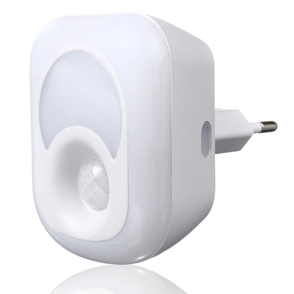 2 Вт Беспроводная Ночная лампа с вилкой европейского стандарта 26LED Ночной