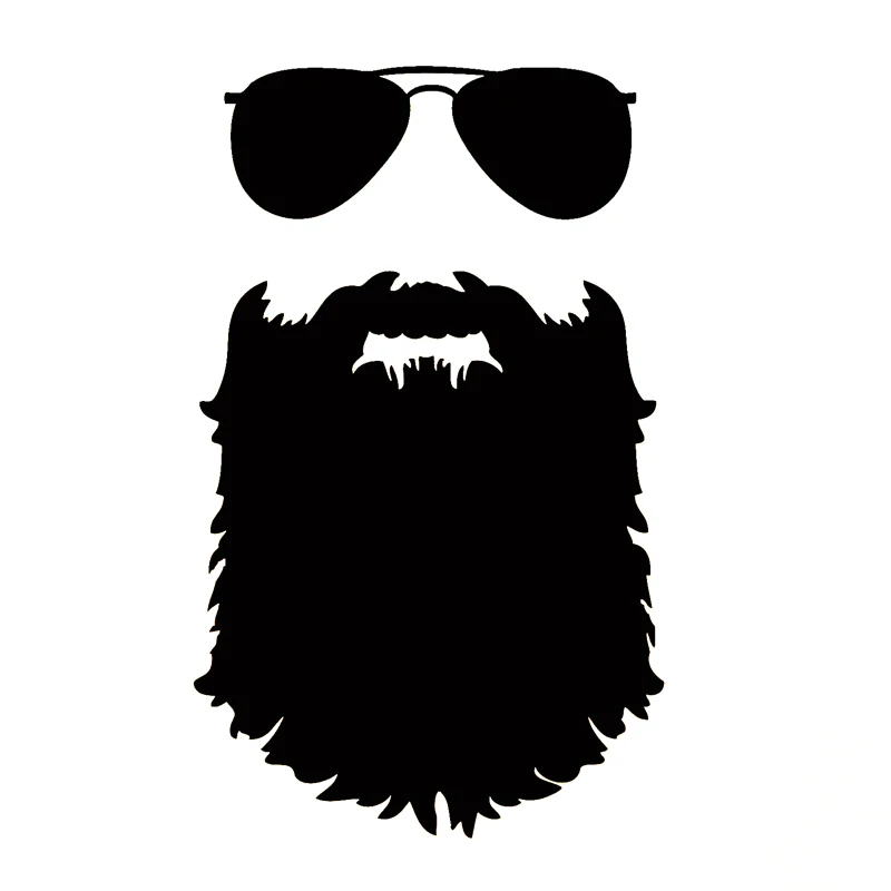 

Beard Sticker Funny Personality Car Styling Glasses Jdm Vinyl Decal Mustache Hipster Nerd Accessories Jdm