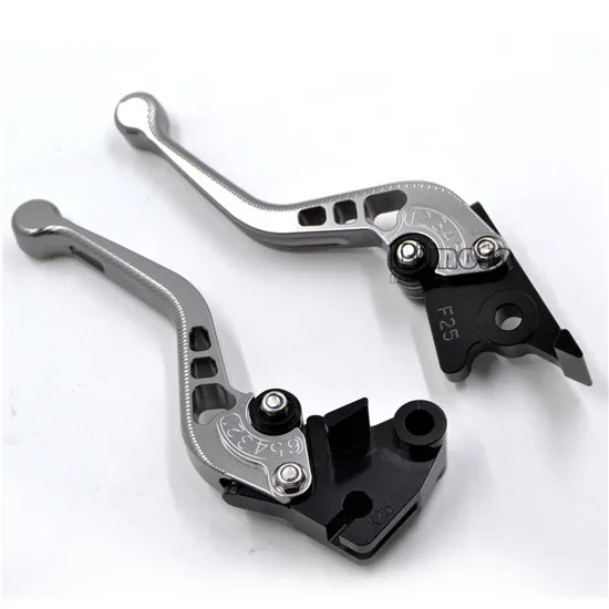 Titanium BJMOTO CNC Регулируемые тормозные рычаги сцепления для KTM DUKE 390 RC390 2013- DUKE200 RC 200- DUKE125 RC125 - Цвет: Titanium