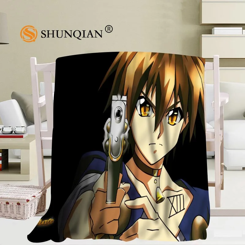 melhor Nova Chegada Personalizado Anime Vampiro Cavaleiro Lobo Cobertor Sofá Novo Cobertor Portátil Macio Cobertor Cama Avião Viagem Adulto Casa Cobertor