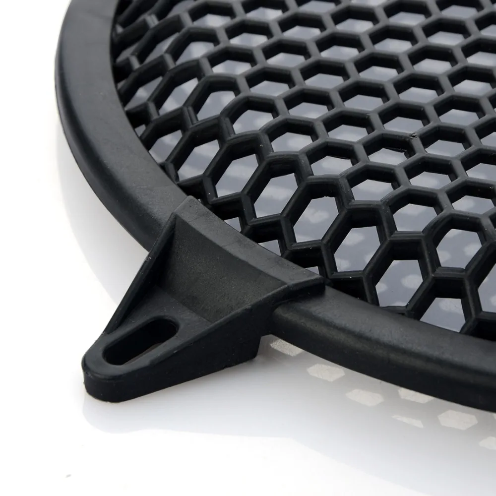 8 дюймов черная металлическая сетка круглый автомобильный сабвуфер крышка