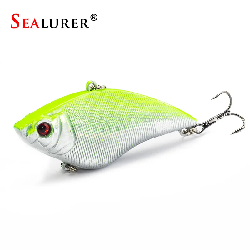 7 см 16 г жесткая Рыболовная Приманка VIB Rattlin крючок рыболовный тонущий вибра Hooktion