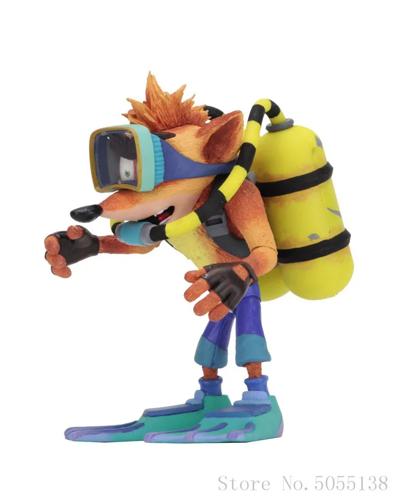 Летающая версия NECA аварийный бандикот из дрилогии Mad Strike Классическая игра