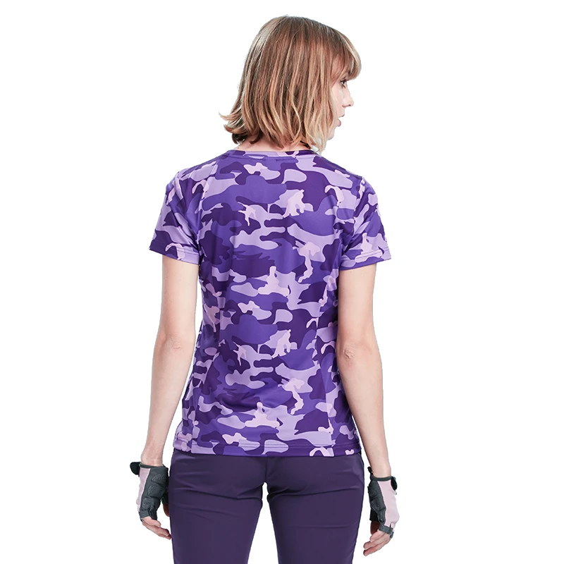 Tectop весенне летние женские футболки уличные быстросохнущие дышащие с круглым