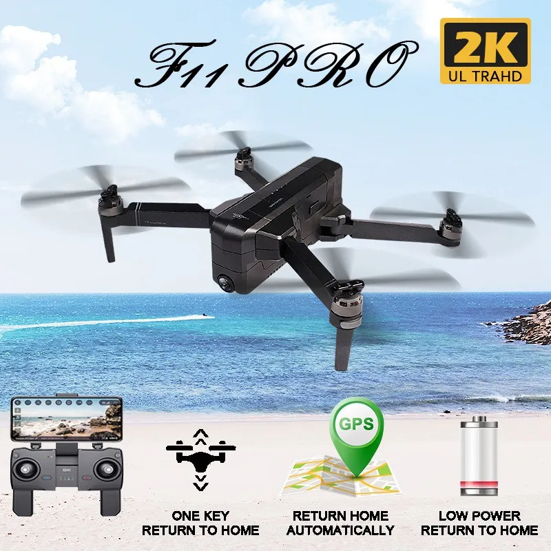 SJRC F11 PRO GPS 5G Wifi 500 м FPV с широкоугольной камерой 2K 28 минут время полета бесщеточный