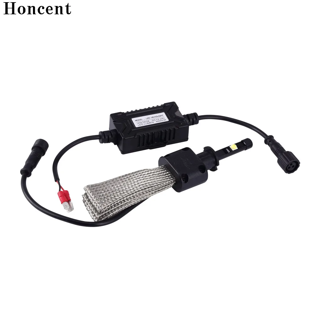 Honcent высокое качество K009 светодиодные лампы фар автомобиля Hi Lo луч H1 H7 H11 HB3/9005 HB4/9006