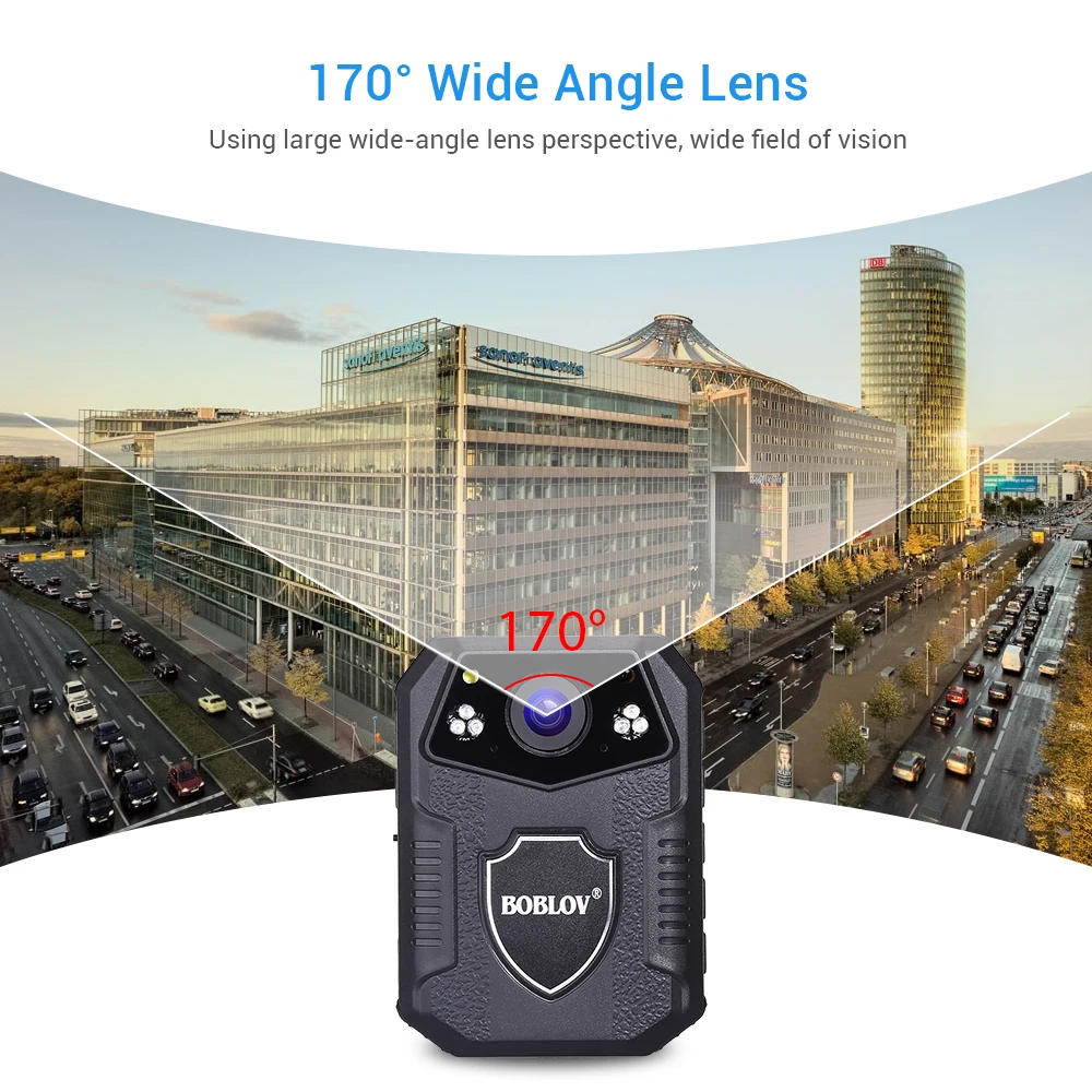 Boblov WZ2 средства ухода за кожей камера для правоприменения 4 к HD 1080 P 32 Гб DVR Видео