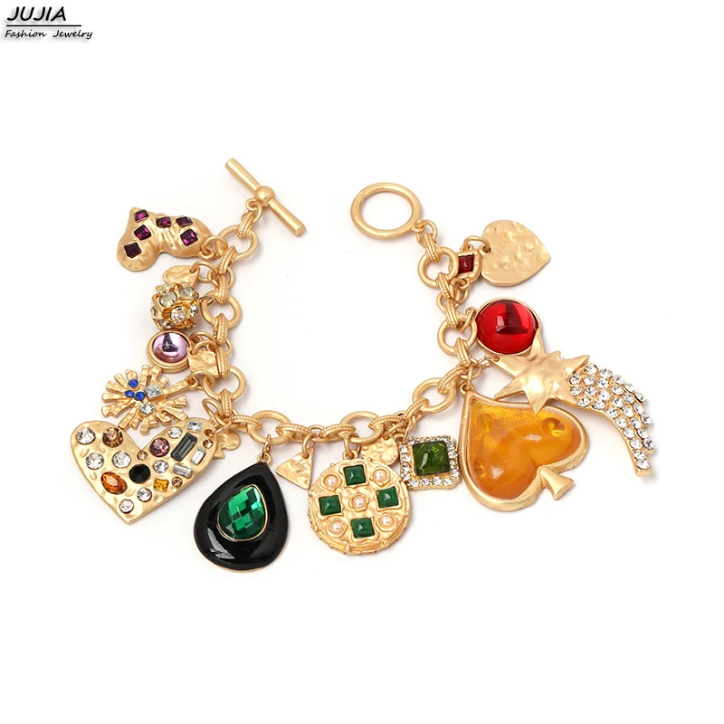 ZA винтажные браслеты с любовью из циркония Стразы браслет для тенниса женщин