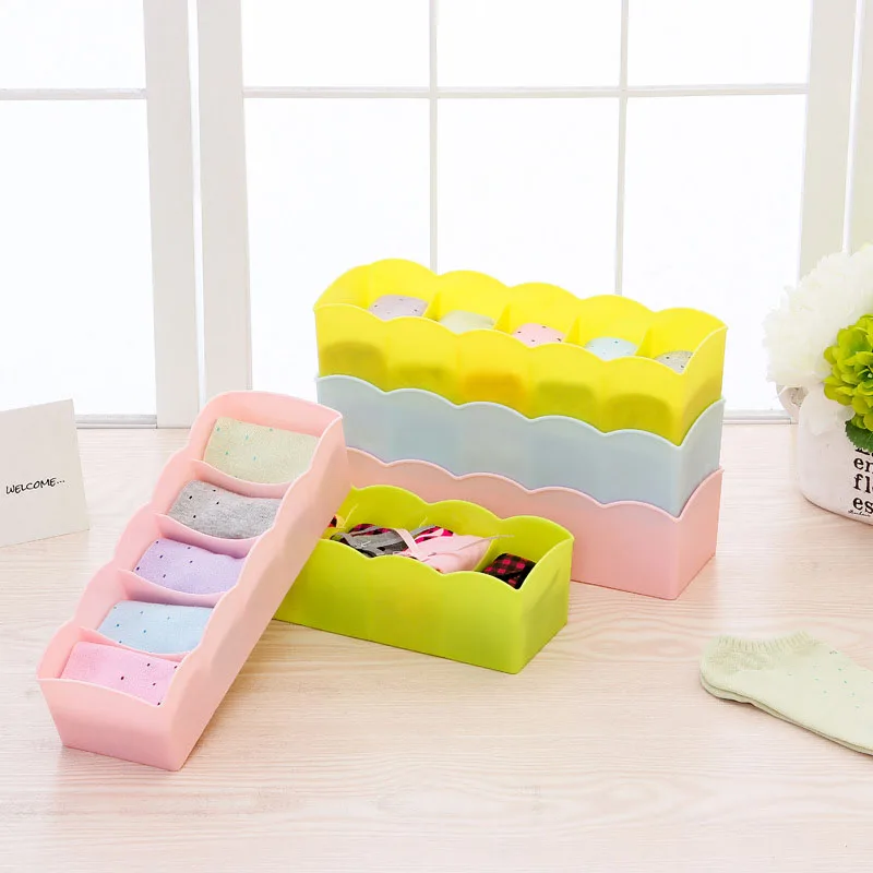 Многофункциональная Пластиковая Коробка для хранения Цветной