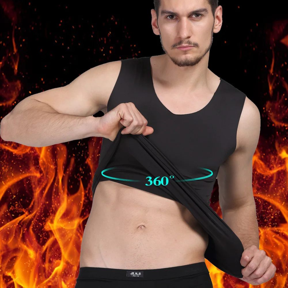 Новинка 2019 мужские тонкие топы на бретелях теплый плотный бархатный жилет