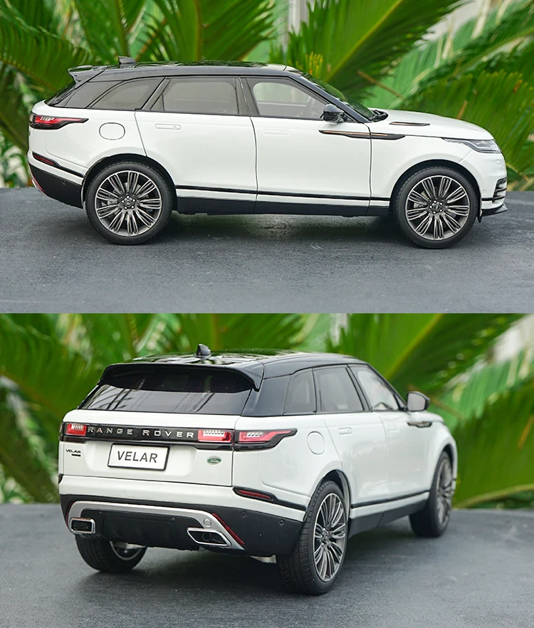 Изысканная модель из сплава велара с ЖК-дисплеем 1:18, модель внедорожника с высокой имитацией, Высококачественная коллекция и подарки