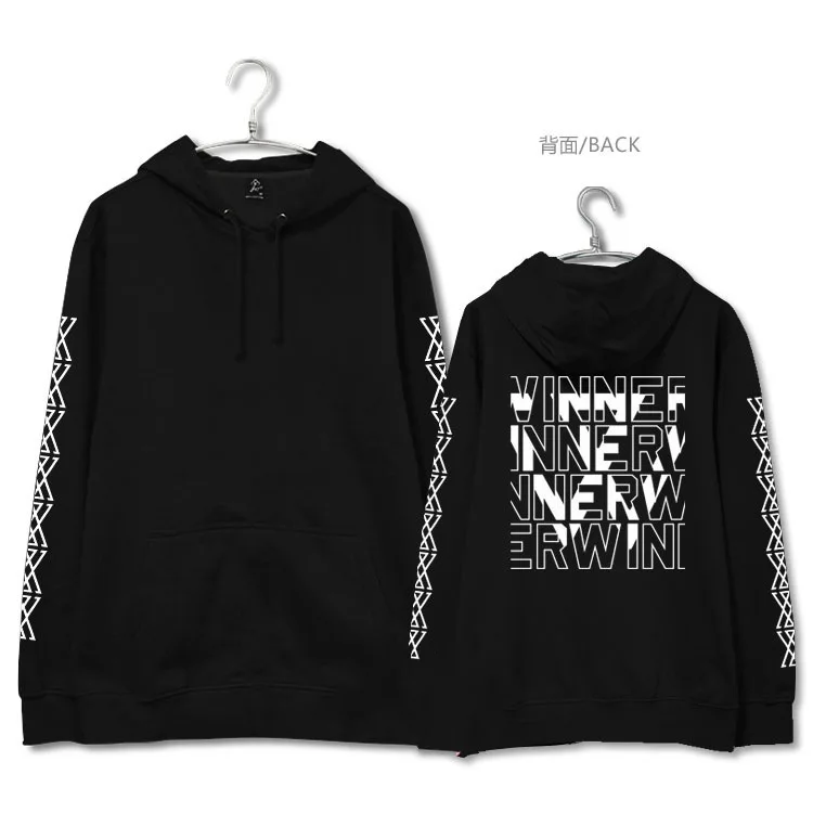 GANADOR k pop SALIDA ropa encapuchados sudadera tigre harajuku худи KPOP WINNER свитшоты Размер S XXL|sweatshirt bts|hoodie