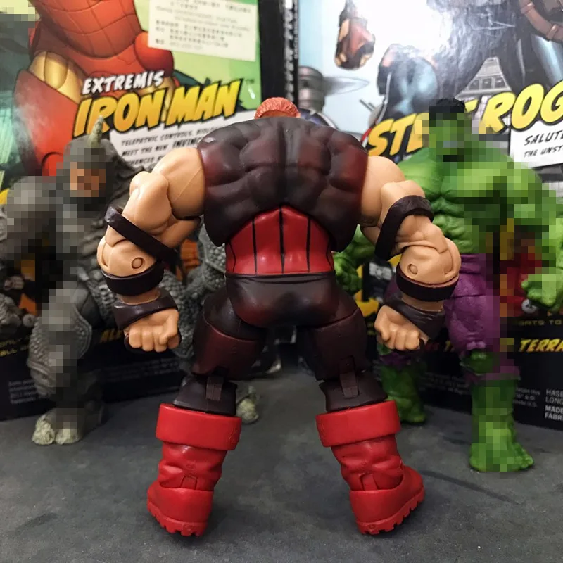 Marvel Legends Garage Kit Secondhand 3,75 ''X-men-Juggernaut Unmasked фигурка Коллекционная модель свободная игрушка без коробки