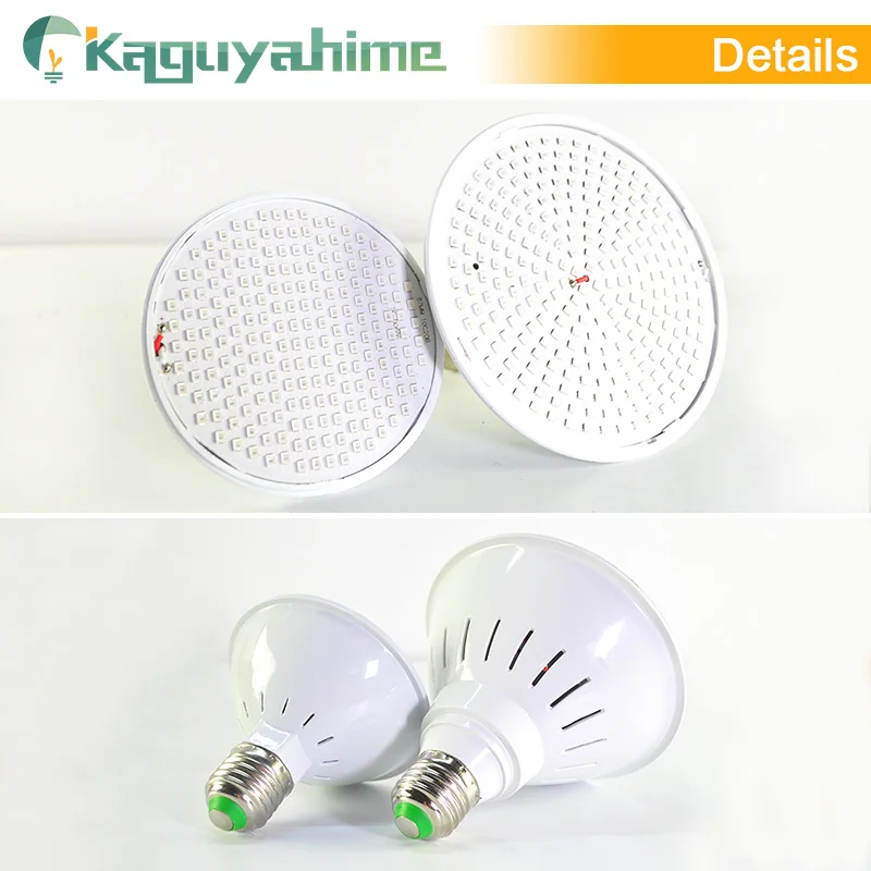 Kaguyahime светодиодный Grow светильник 85 265V E27 лампа полного спектра 4 Вт 30 50 комнатное
