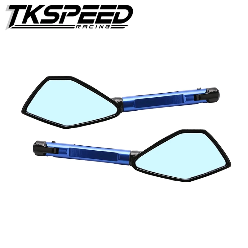 TKSPEED - CNC Aluminum Universal Motorcycle Rearview Side Mirror for R1 R6 ZX CBR GSXR HONDA suzuki Yamaha Kawasaki BMW | Автомобили и
