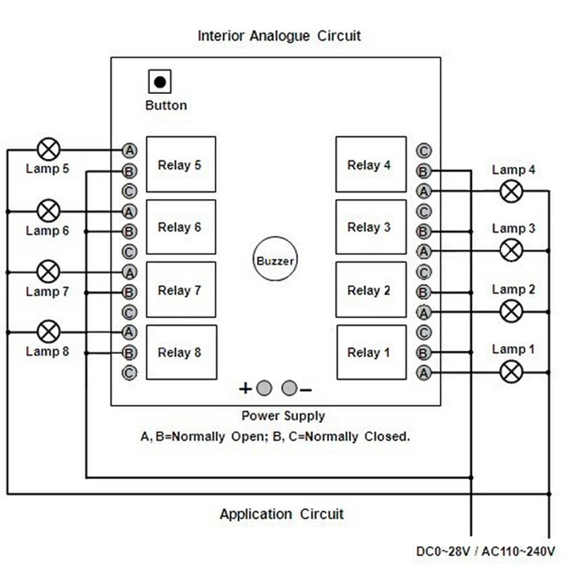 DC 12V 8CH RF Беспроводная лампа 315/433 MHZ 1 передатчик и 2 приемника 4108|transmitter switch|receiver