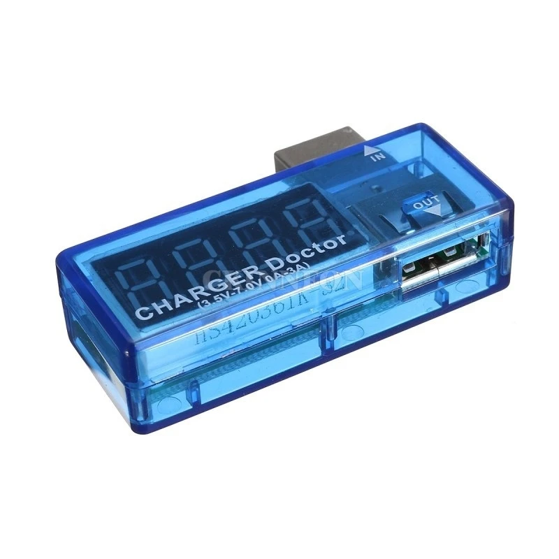 DHL 500 шт. Батарея тестер USB Зарядное устройство Доктор мобильный детектор уровня
