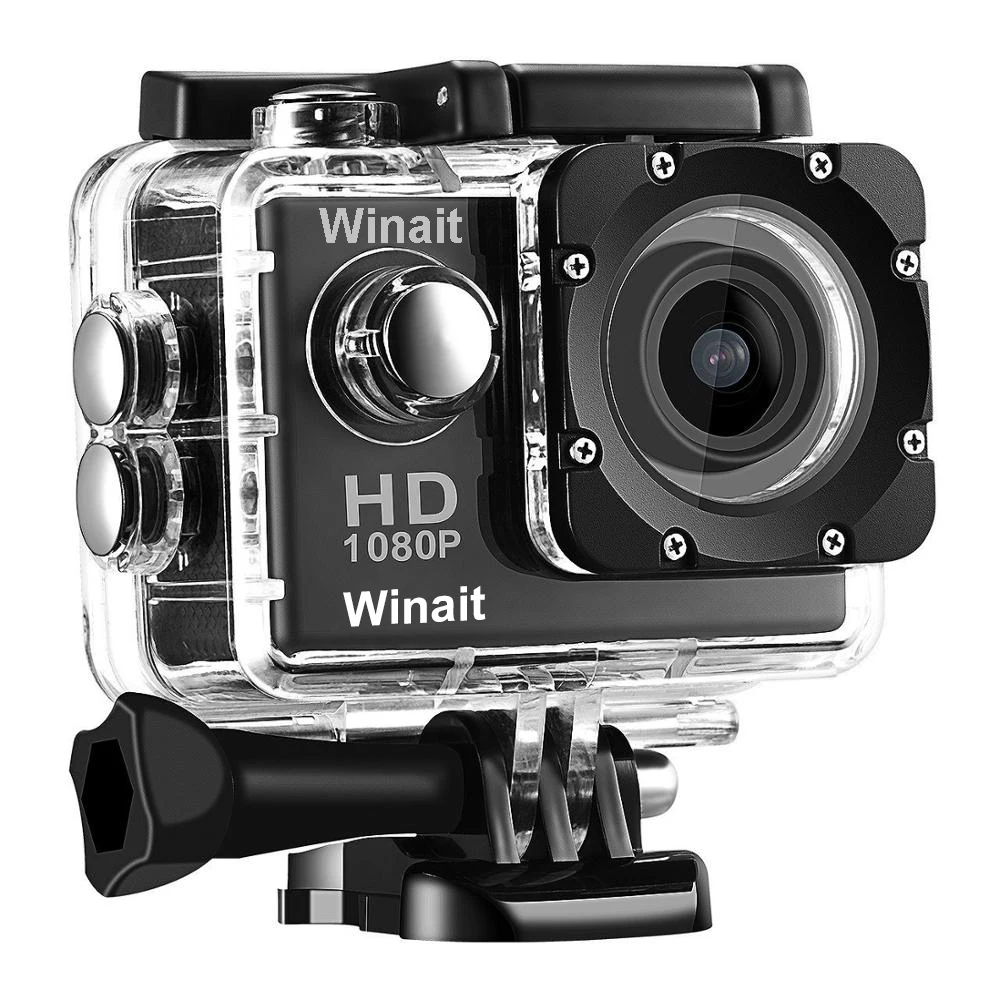 Winait HD720p Водонепроницаемая цифровая Экшн камера мини спортивная видеокамера|action