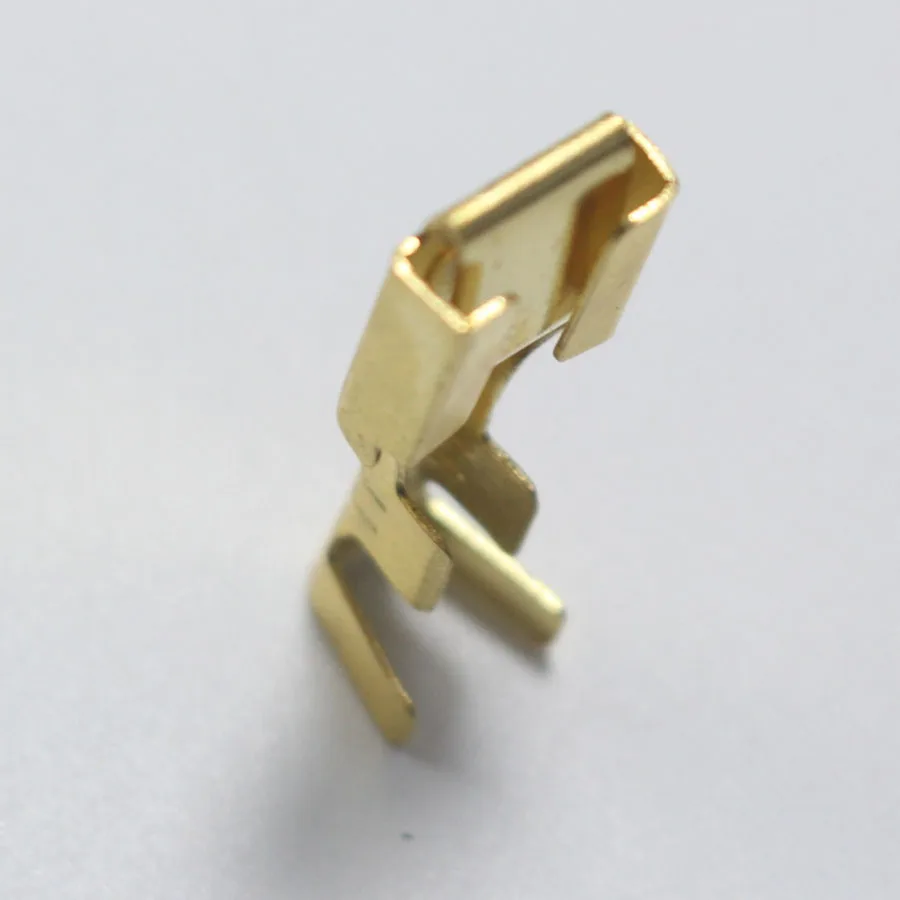 20pcs 7.8 Inserted Spring Terminals 7.8mm Self-locking Brass Crimp Terminal for Connector Accessories | Обустройство дома