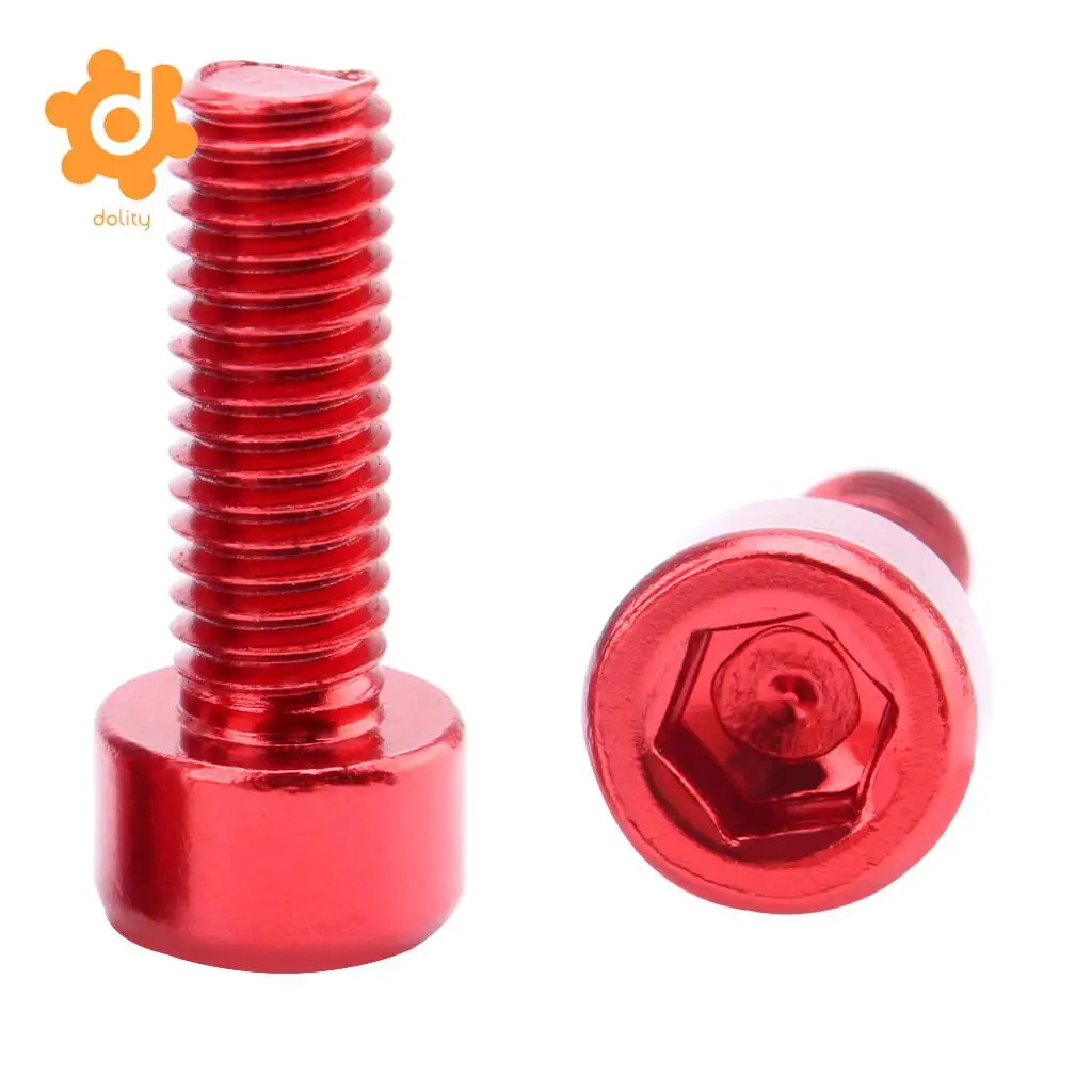 4 шт. алюминиевый сплав клетка для бутылки с водой болт держателя винты розетки