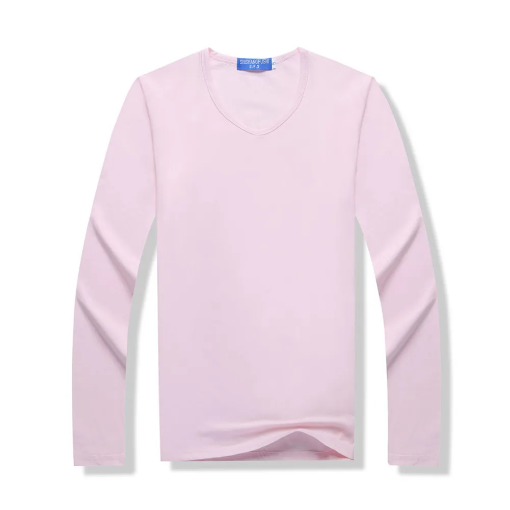 Mens Long Sleeves Fitness T Shirt Male Cotton Workout Clothing Tops Sport Breathable Running shirts | Спорт и развлечения