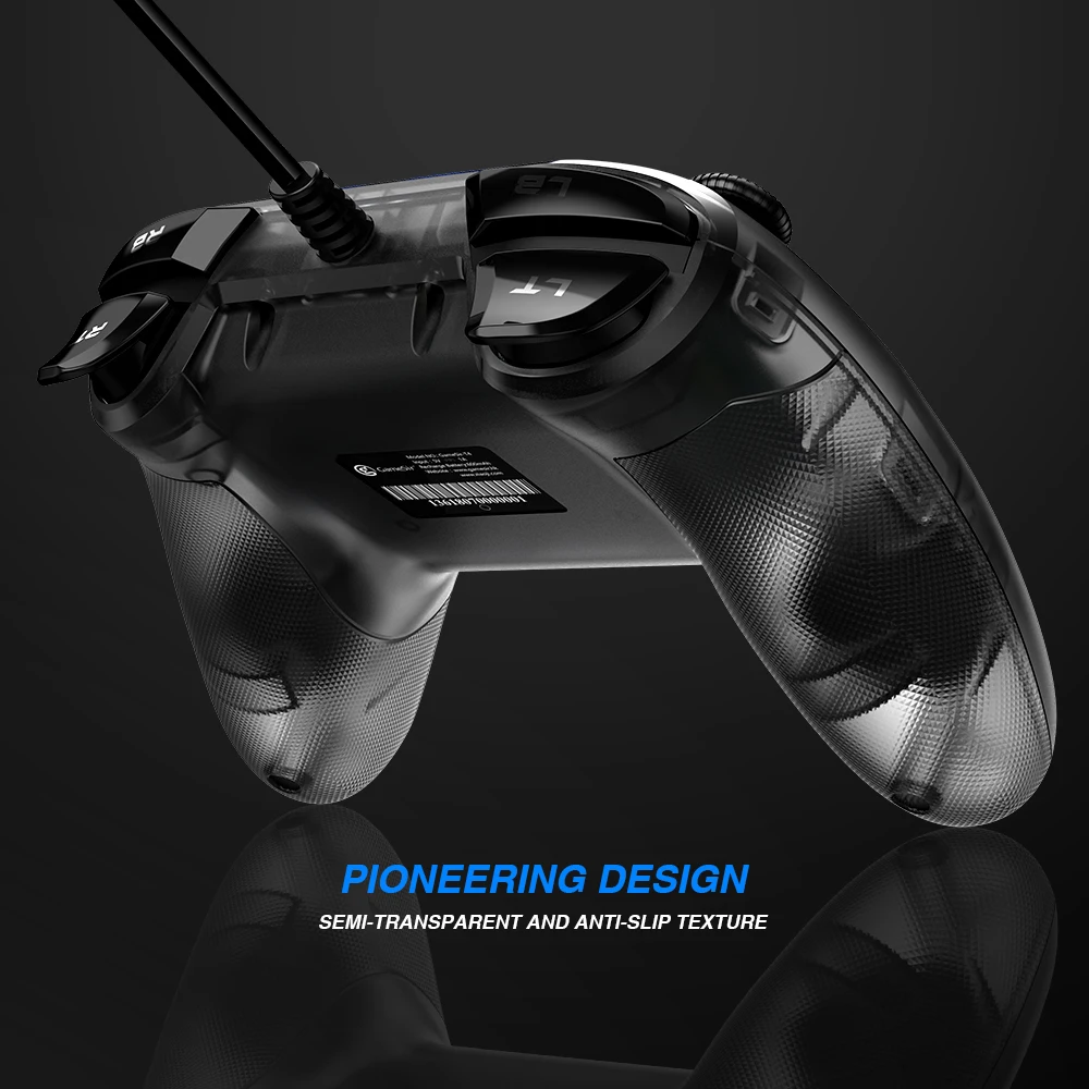 GameSir T4w проводной usb-контроллер Поддержка вибрации USB Проводная игровая клавиатура геймпад для Windows(7/8/9/10) ПК с системой андроида и ТВ коробка PC Gamer