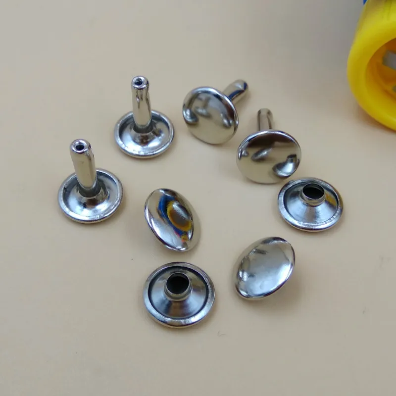 Новый круглый металлический заклепки с двумя головками 10 * мм 14 шт. 20 длинные